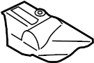 Image of Cowl Panel image for your 2009 Ford F-150 5.4L Triton V8 FLEX A/T 4WD XLT Extended Cab Pickup Fleetside 