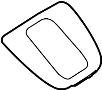 Image of Automatic Transmission Shift Cover Plate. Automatic Transmission Shift Indicator. Bezel. Automatic... image for your 2019 Ford Transit Connect   