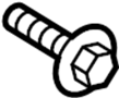 Image of Bolt. Hinge. (Upper, Lower). Bolt that secures the. image for your Ford Bronco  