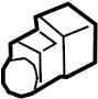 Image of Nut. Trim. Door. Panel. Retainer. A Nut used to secure the. image for your 2018 Ford Transit-350 HD 3.7L V6 CNG A/T XL Extended Passenger Van 