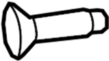 View Striker. Screw. Bolt. Door. Plate. (Upper, Lower) Full-Sized Product Image