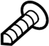 View Plate bolt. SCREW - SPECIAL. Wedge bolt.  Full-Sized Product Image