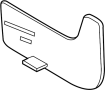 View Deflector. Guard. (Front, Rear, Lower) Full-Sized Product Image