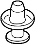 View Rivet. Shield. Deflector. (Rear) Full-Sized Product Image