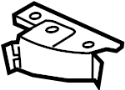 Image of Floor Pan Crossmember Bracket (Upper) image for your 2017 Ford Transit Connect   
