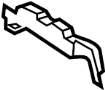 View Floor Pan Crossmember Bracket (Rear, Lower) Full-Sized Product Image