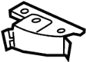 View Floor Pan Crossmember Bracket (Upper) Full-Sized Product Image