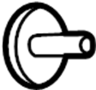 View Liftgate Hinge Bolt Full-Sized Product Image