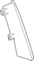 Image of Filler. Panel. (Rear, Upper, Lower). A cosmetic part that. image for your 2024 Ford F-150   