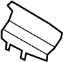 Image of Quarter Panel Reinforcement Bracket (Front, Lower) image for your 2024 Ford Ranger   