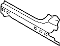 Image of Quarter Panel Reinforcement (Front, Rear, Upper, Lower) image for your 2019 Ford SSV Plug-In Hybrid   