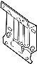 View Bumper Face Bar Bracket Full-Sized Product Image 1 of 2