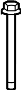 View Engine Coolant Thermostat Housing Bolt Full-Sized Product Image