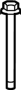 View Engine Coolant Thermostat Housing Bolt Full-Sized Product Image 1 of 4