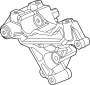 Image of Alternator Bracket image for your 2006 Ford F-150 4.6L Triton V8 A/T 4WD XL Extended Cab Pickup Fleetside 