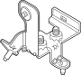 View ABS Modulator Bracket Full-Sized Product Image 1 of 3