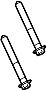 View Power Steering Pump Mounting Bolt Full-Sized Product Image 1 of 3
