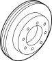 Image of Disc Brake Rotor image for your 2012 Ford E-250  Base Cutaway Van 