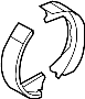 View Parking Brake Shoe Full-Sized Product Image 1 of 2