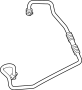 View Automatic Transmission Oil Cooler Hose Assembly Full-Sized Product Image