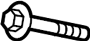 View Bolt. Mount. Bracket. Tensioner. Belt.  Full-Sized Product Image