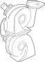 Image of Horn image for your 2020 Ford F-150  Lariat Crew Cab Pickup Fleetside 
