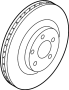 Image of Disc Brake Rotor image for your 2023 Ford Mustang  GT Coupe 