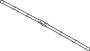 Image of Blade Assembly - Wiper. image for your 2024 Ford Transit-350 3.5L EcoBoost V6 A/T RWD XL Standard Passenger Van 
