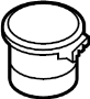 Image of Ash Tray image for your 2019 Ford F-150 3.3L Duratec V6 FLEX A/T 4WD XL Crew Cab Pickup Fleetside 