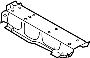 View Floor. REINFORCED. Reinforcement. Pan. (Front, Upper) Full-Sized Product Image