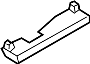 View Door Interior Trim Panel Insulator Full-Sized Product Image 1 of 2