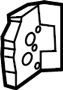 View Quarter Panel Reinforcement Bracket Full-Sized Product Image 1 of 4