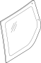 View Door Glass (Rear) Full-Sized Product Image 1 of 2