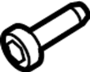 View Screw. Latch. Door. (Lower) Full-Sized Product Image