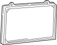 View Headlight Retaining Ring Full-Sized Product Image