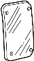 View Door Glass (Rear) Full-Sized Product Image