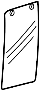 View Door Glass (Rear) Full-Sized Product Image 1 of 3