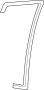 View Door Seal (Front, Rear, Upper, Lower) Full-Sized Product Image 1 of 2