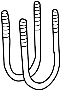 View Leaf Spring Axle U - Bolt.  Full-Sized Product Image