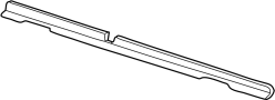 View Bumper Cover Spacer Panel (Lower) Full-Sized Product Image 1 of 4