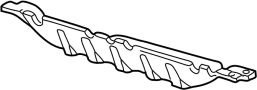 View Radiator Support Air Deflector (Lower) Full-Sized Product Image