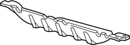 View Radiator Support Air Deflector (Lower) Full-Sized Product Image