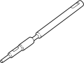 View Steering Shaft (Upper) Full-Sized Product Image