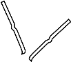 View Engine Timing Cover Gasket (Front, Upper) Full-Sized Product Image