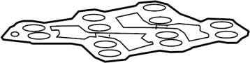 Image of Gasket. Manifold. Intake. From 07/31/1997. Gasket. image for your 1992 Ford Crown Victoria   