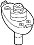 View Radio Antenna Base Bracket (Upper, Lower) Full-Sized Product Image 1 of 3