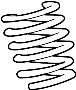 Image of Coil Spring (Front) image for your 2007 Lincoln Town Car   