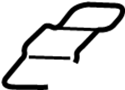 Image of Dome Light Bracket image for your 2022 Ford Transit-350 HD  Base Extended Cargo Van 