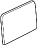 Image of Door Mirror Glass (Rear) image for your 2008 Ford F-150 4.6L Triton V8 A/T 4WD XLT Crew Cab Pickup Stepside 