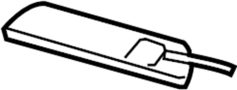 View Back Glass Washer Nozzle Full-Sized Product Image